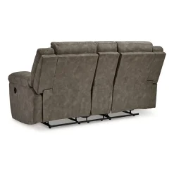 Signature Design by Ashley® Laresview Pad-Arm Motion Upholstered Reclining Loveseat
