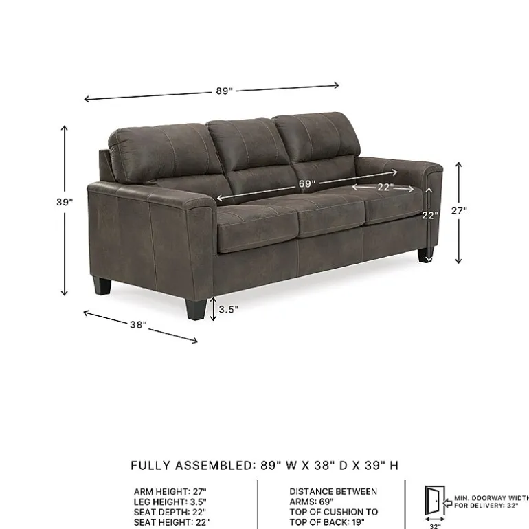 Signature Design by Ashley® Navi Track-Arm Sofa