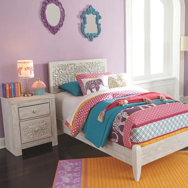 Signature Design by Ashley Paxberry 25" 2 Drawer Charging Nightstand