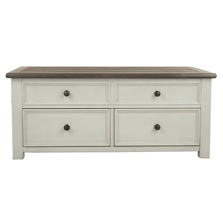 Signature Design by Ashley® Roanoke 4-Drawer Lift-Top Coffee Table