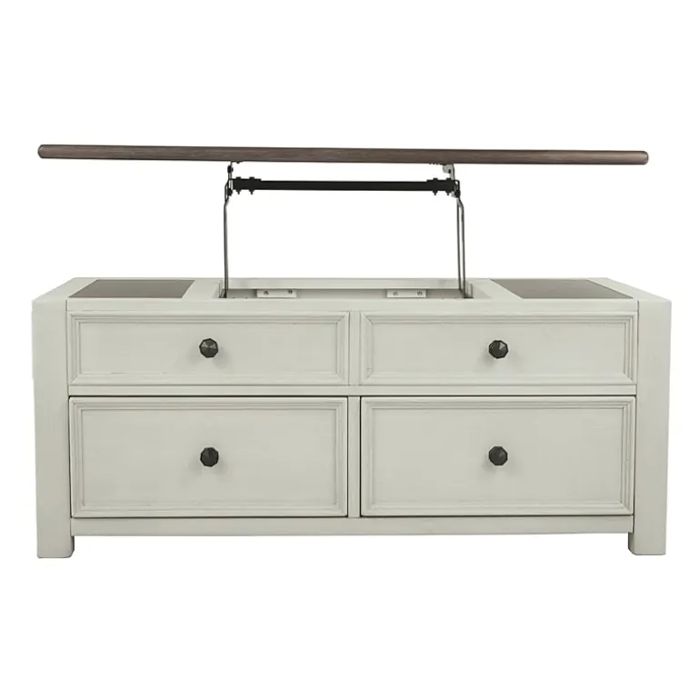 Signature Design by Ashley® Roanoke 4-Drawer Lift-Top Coffee Table