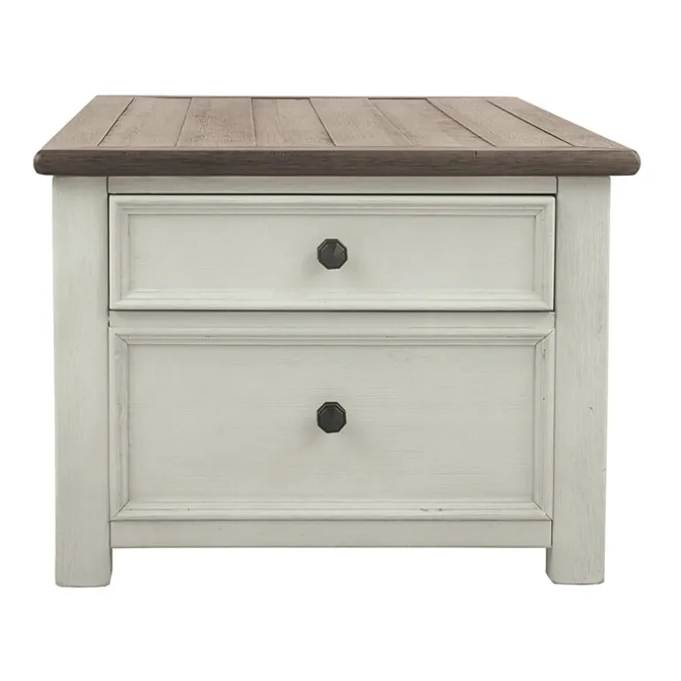 Signature Design by Ashley® Roanoke 4-Drawer Lift-Top Coffee Table
