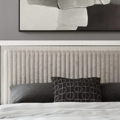 Signature Design by Ashley Rogers Upholstered Panel Platform Storage Bed