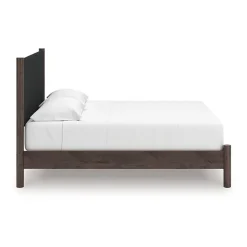 Signature Design by Ashley Serena Upholstered Panel Platform Bed