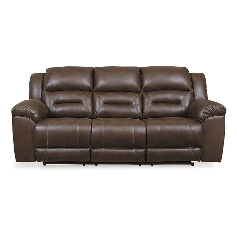 Signature Design by Ashley® Stoneland Manual Reclining Sofa