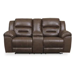Signature Design by Ashley® Stoneland Manual Reclining Loveseat with Console