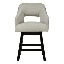 Signature Design by Ashley® Tallenger 2-pc. Counter Height Upholstered Swivel Bar Stool