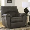 Signature Design by Ashley® Tambo Rocker Recliner in Pewter
