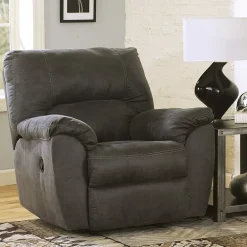 Signature Design by Ashley® Tambo Rocker Recliner in Pewter