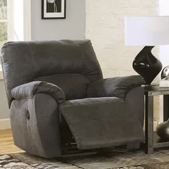 Signature Design by Ashley® Tambo Rocker Recliner in Pewter