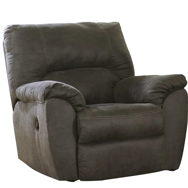 Signature Design by Ashley® Tambo Rocker Recliner in Pewter
