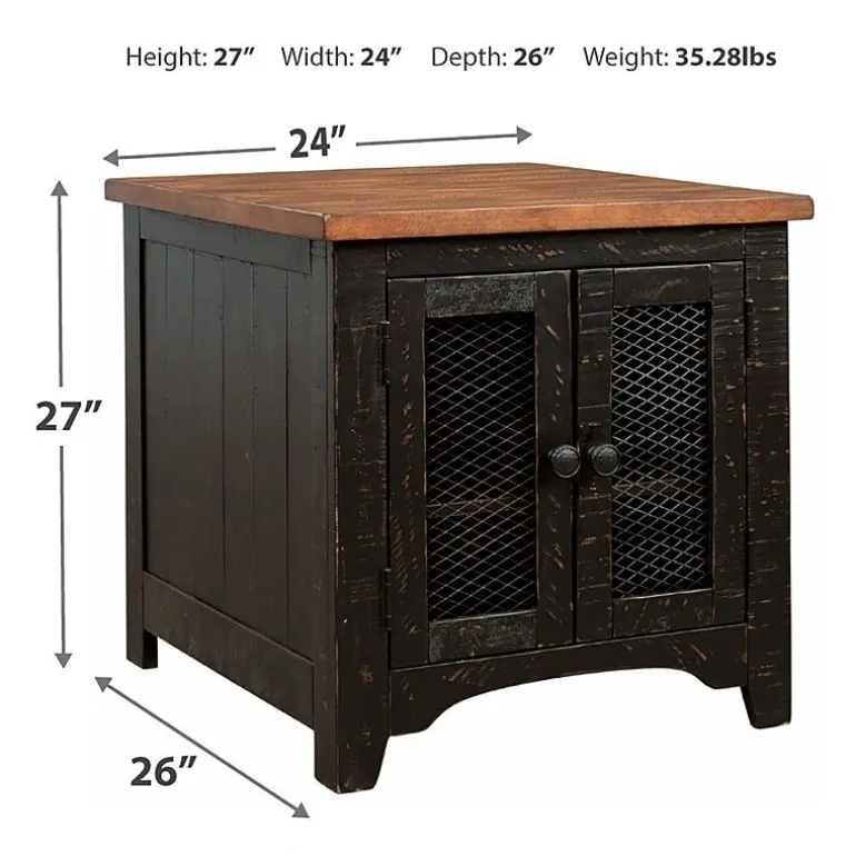 Signature Design by Ashley® Valebeck Rectangular End Table