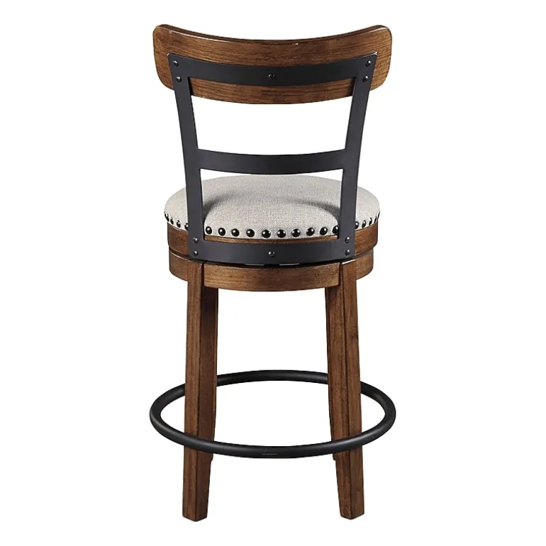 Signature Design by Ashley® Valebeck Counter Height Swivel Bar Stool