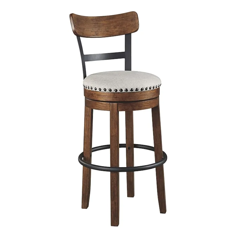 Signature Design by Ashley® Valebeck Bar Height Swivel Bar Stool
