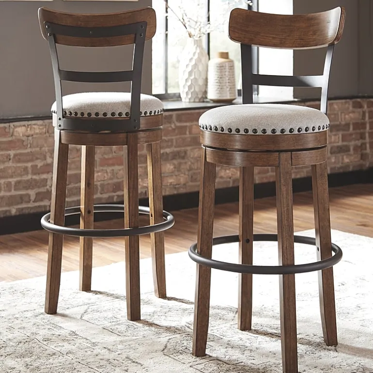 Signature Design by Ashley® Valebeck Bar Height Swivel Bar Stool