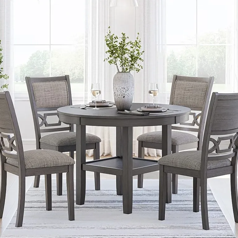 Signature Design by Ashley Wright Dining Table and 4 Chairs