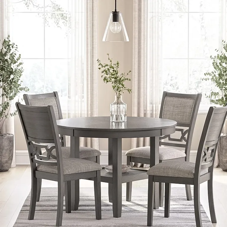 Signature Design by Ashley Wright Dining Table and 4 Chairs