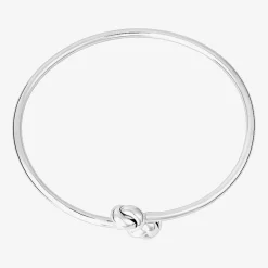 Silver Reflections Bypass Womens Pure Silver Over Brass Cuff Bracelet
