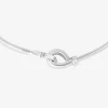 Silver Reflections Womens Pure Silver Over Brass Bangle Bracelet