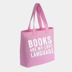 Simply Sage Market - Zippered Canvas Tote - Books are My Love Language