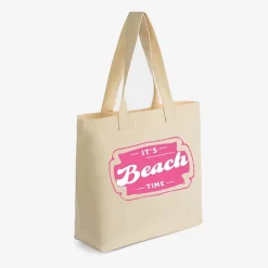 Simply Sage Market - Zippered Canvas Tote - Beach Bum Wavy