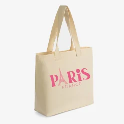 Simply Sage Market - Zippered Canvas Tote - Paris France Eiffel Tower