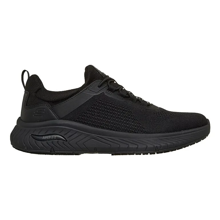 Skechers Arch Fit Crosser Mens Moc Closed Toe Work Shoes