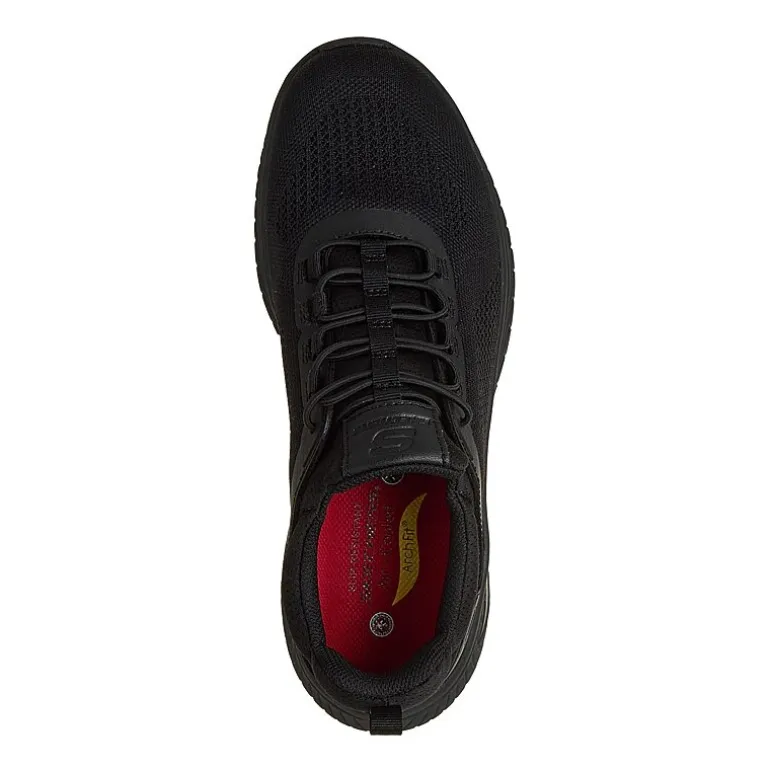 Skechers Arch Fit Crosser Mens Moc Closed Toe Work Shoes