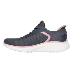 Skechers Bobs Hands Free Slip-Ins Sport Squad Chaos Stroke Of Luck Womens Slip-On Walking Shoes