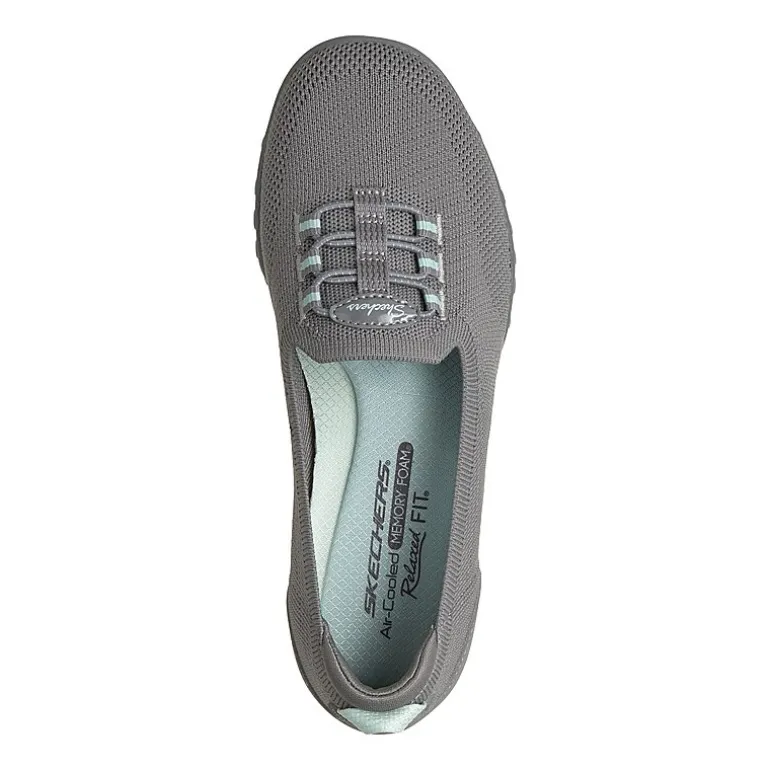 Skechers Breathe-Easy Feeling Sweet Womens Almond Closed Toe Slip-On Shoe