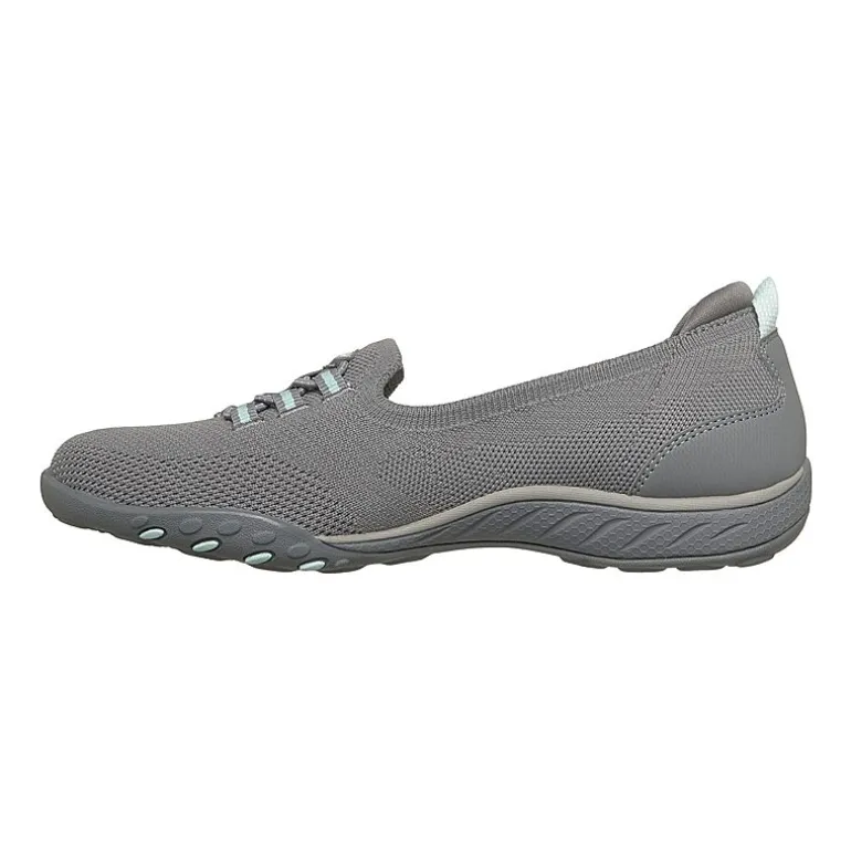 Skechers Breathe-Easy Feeling Sweet Womens Almond Closed Toe Slip-On Shoe
