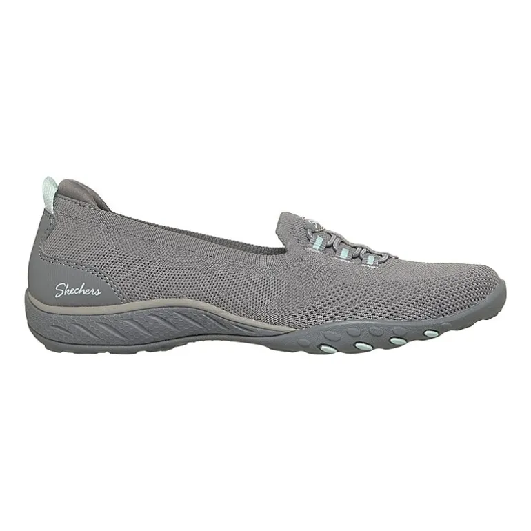 Skechers Breathe-Easy Feeling Sweet Womens Almond Closed Toe Slip-On Shoe