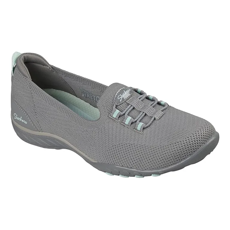 Skechers Breathe-Easy Feeling Sweet Womens Almond Closed Toe Slip-On Shoe