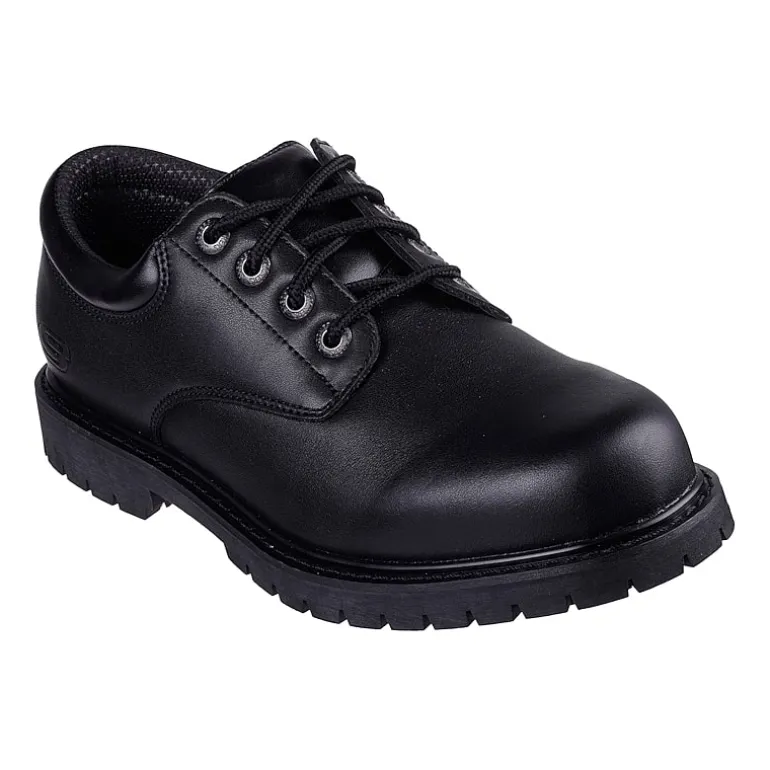Skechers Cottonwood Cantix Mens Round Closed Toe Work Shoes