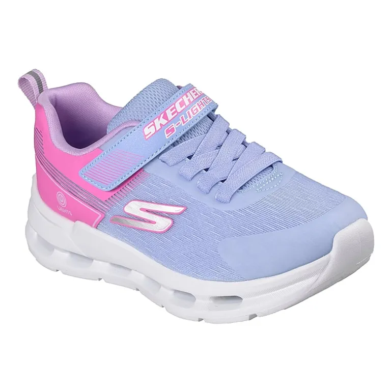 Skechers Glide-Step Lights Toddler Girls Sneakers