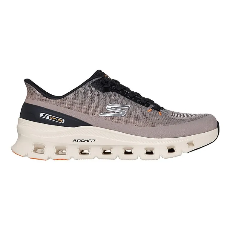 Skechers Hands Free Slip-Ins Arch Fit Glide-Step Pro Mens Slip-On Walking Shoes Wide Width
