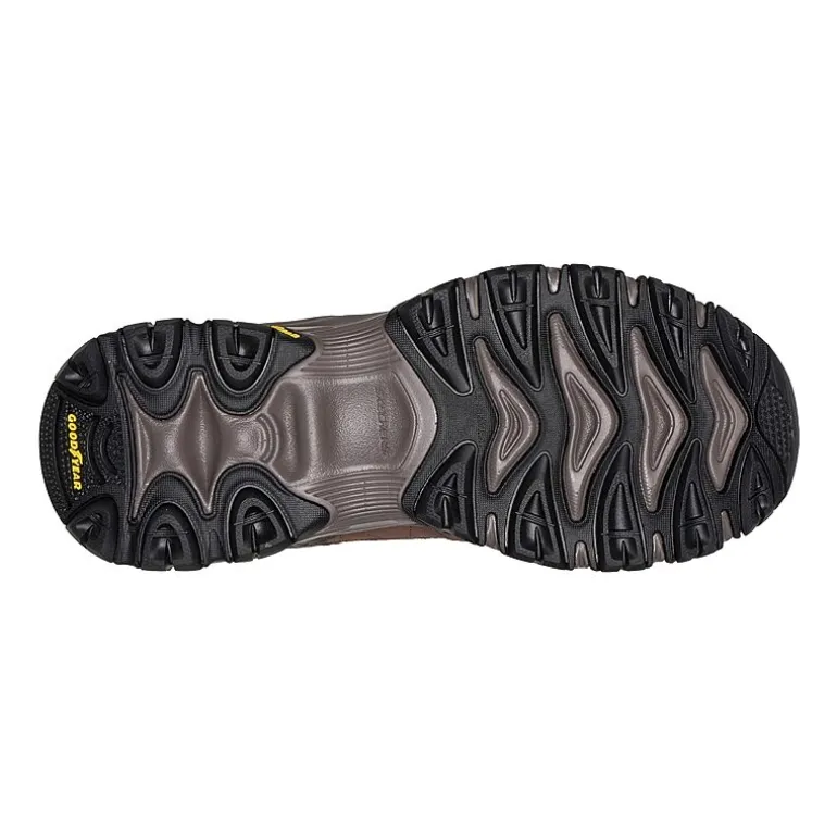 Skechers Hands Free Slip-Ins Afterburn Mens Round Steel Toe Work Shoes