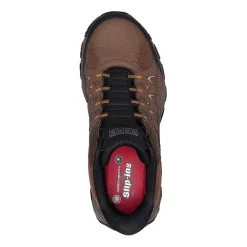 Skechers Hands Free Slip-Ins Afterburn Mens Round Steel Toe Work Shoes