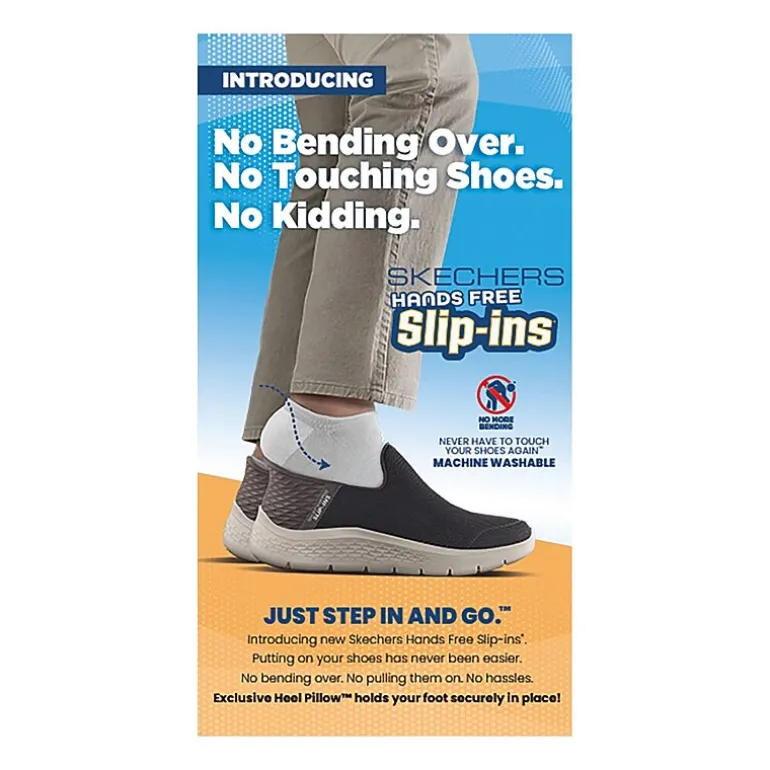 Skechers Hands Free Slip-Ins Arch Fit Arcade See Ya There Mens Sneakers