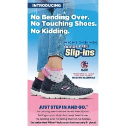Skechers Hands Free Slip-Ins Glide-Step Pursuit Womens Slip-On Walking Shoes Wide Width