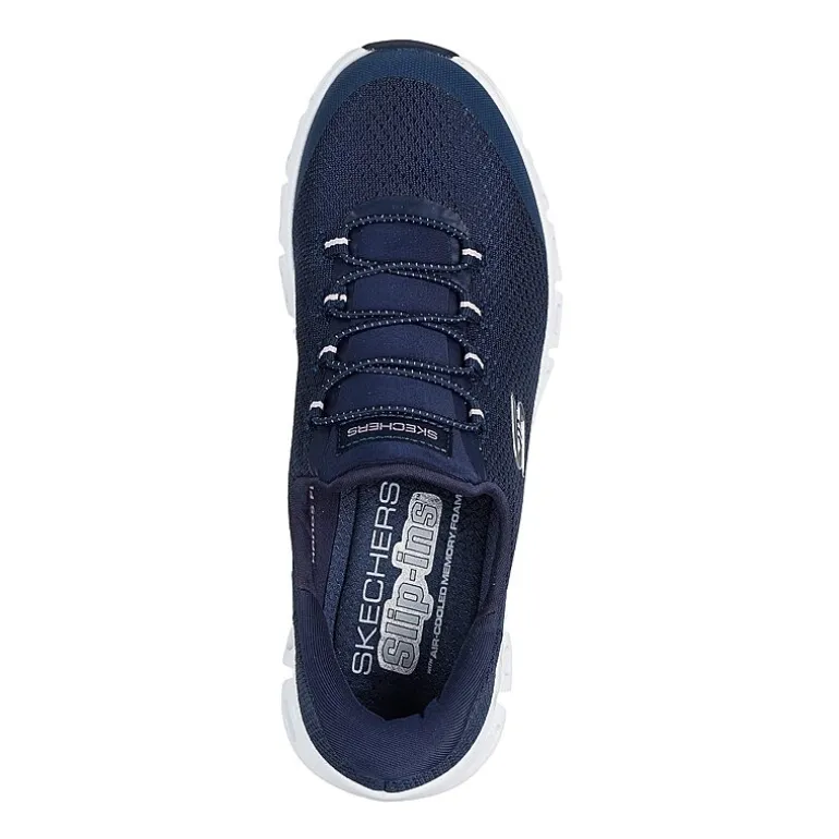 Skechers Hands Free Slip-Ins Glide-Step Pursuit Womens Slip-On Walking Shoes Wide Width