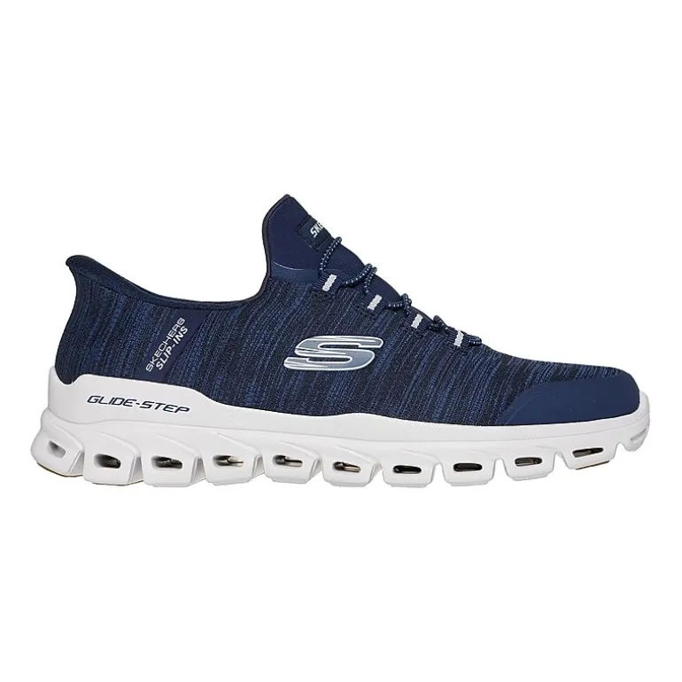 Skechers Hands Free Slip-Ins Glide-Step Zefyr Mens Slip-On Walking Shoes Wide Width