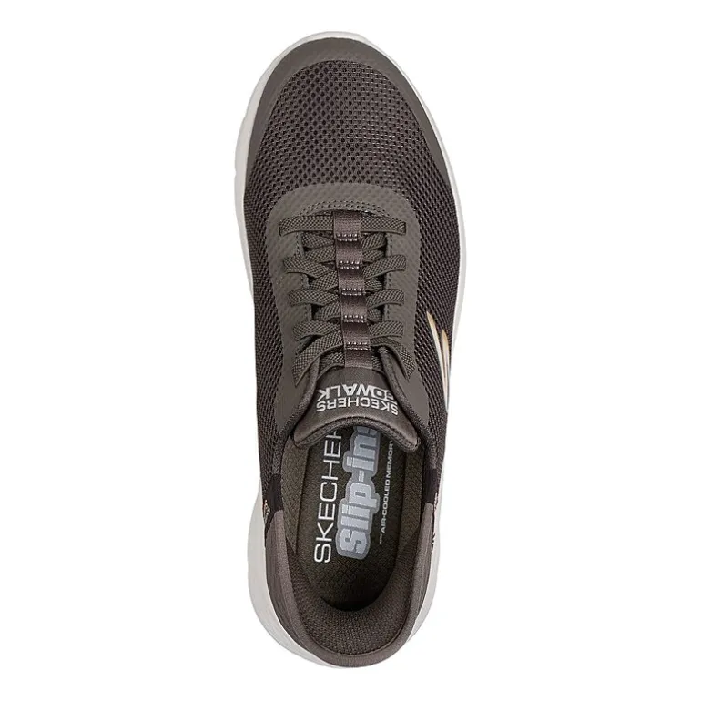 Skechers Hands Free Slip-Ins Go Walk Flex Hands Up Mens Walking Shoes Wide Width