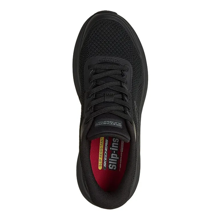 Skechers Hands Free Slip-Ins Max Cushion Endeavor Mens Round Closed Toe Work Shoes
