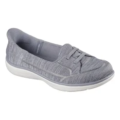 Skechers Hands Free Slip-Ins On The Go Flex Radiant Dreaming Womens Moc Closed Toe Slip-On Shoe Wide Width