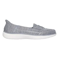 Skechers Hands Free Slip-Ins On The Go Flex Radiant Dreaming Womens Moc Closed Toe Slip-On Shoe Wide Width