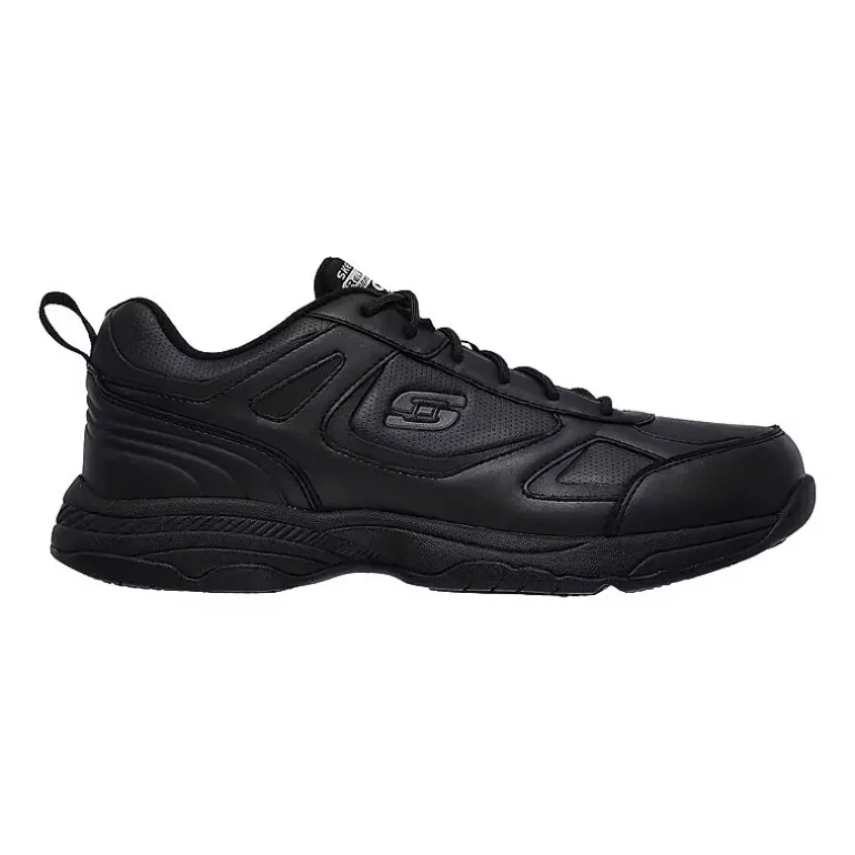 Skechers Mens Dighton Closed Toe Wide Width Lace Up Shoe