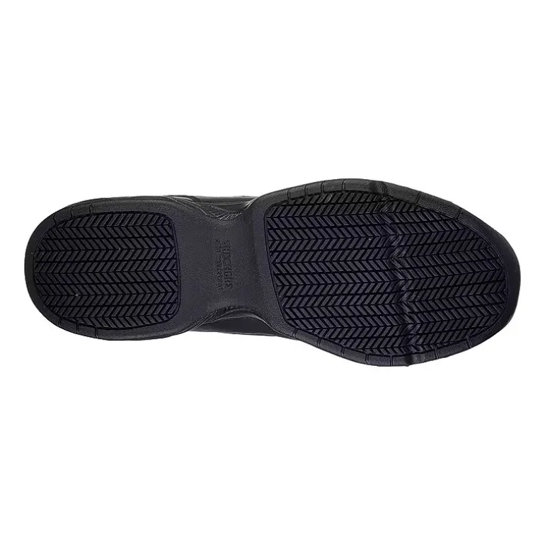 Skechers Mens Dighton Closed Toe Wide Width Lace Up Shoe