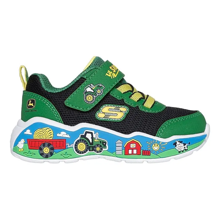 Skechers Play Scene Barn-Squad Buddies Toddler Boys Sneakers