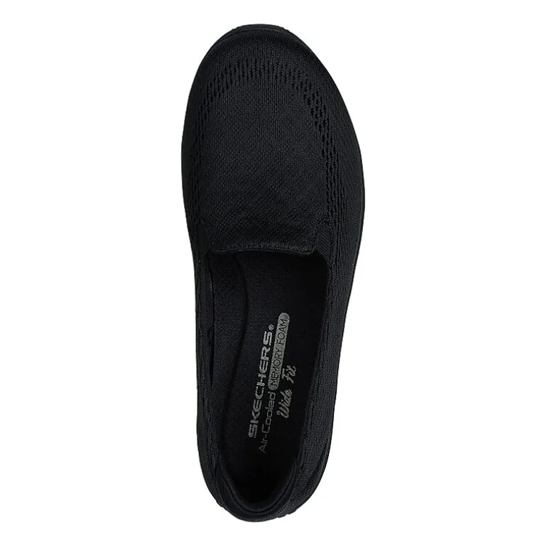 Skechers Reggae Fest Willow Vibe Womens Round Closed Toe Slip-On Shoe